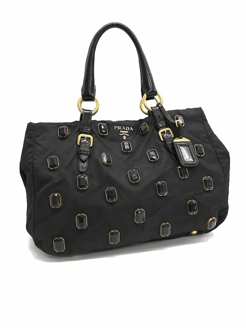 Prada Tessuto Pietre Tote GORGEOUS in Great Pre-Loved Shape See all pics 🙏